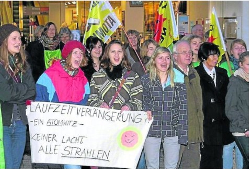 Demo Anti-Atomkraft in Korbach